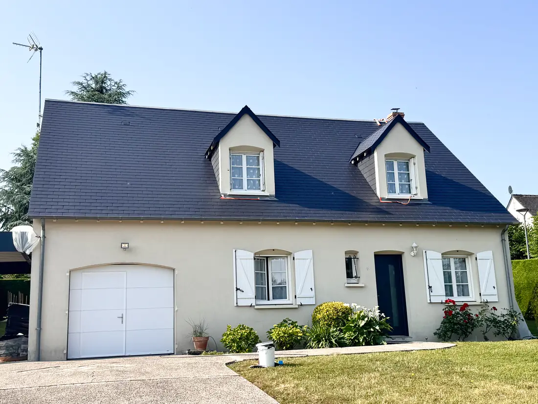La même façade avant travaux, chantier 1